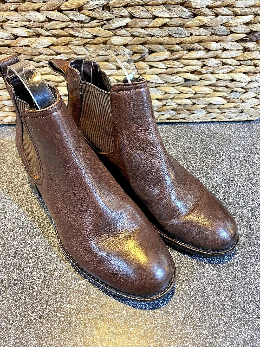 Cole Haan Brown Ankle Boots